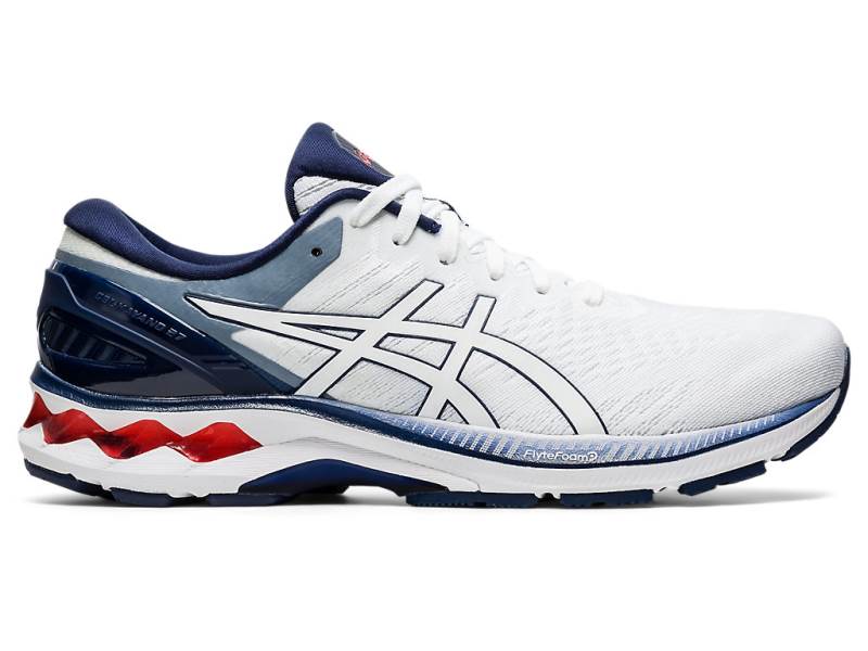 Asics GEL-KAYANO 27 Løbesko Herre - Hvide - SKU.40665081